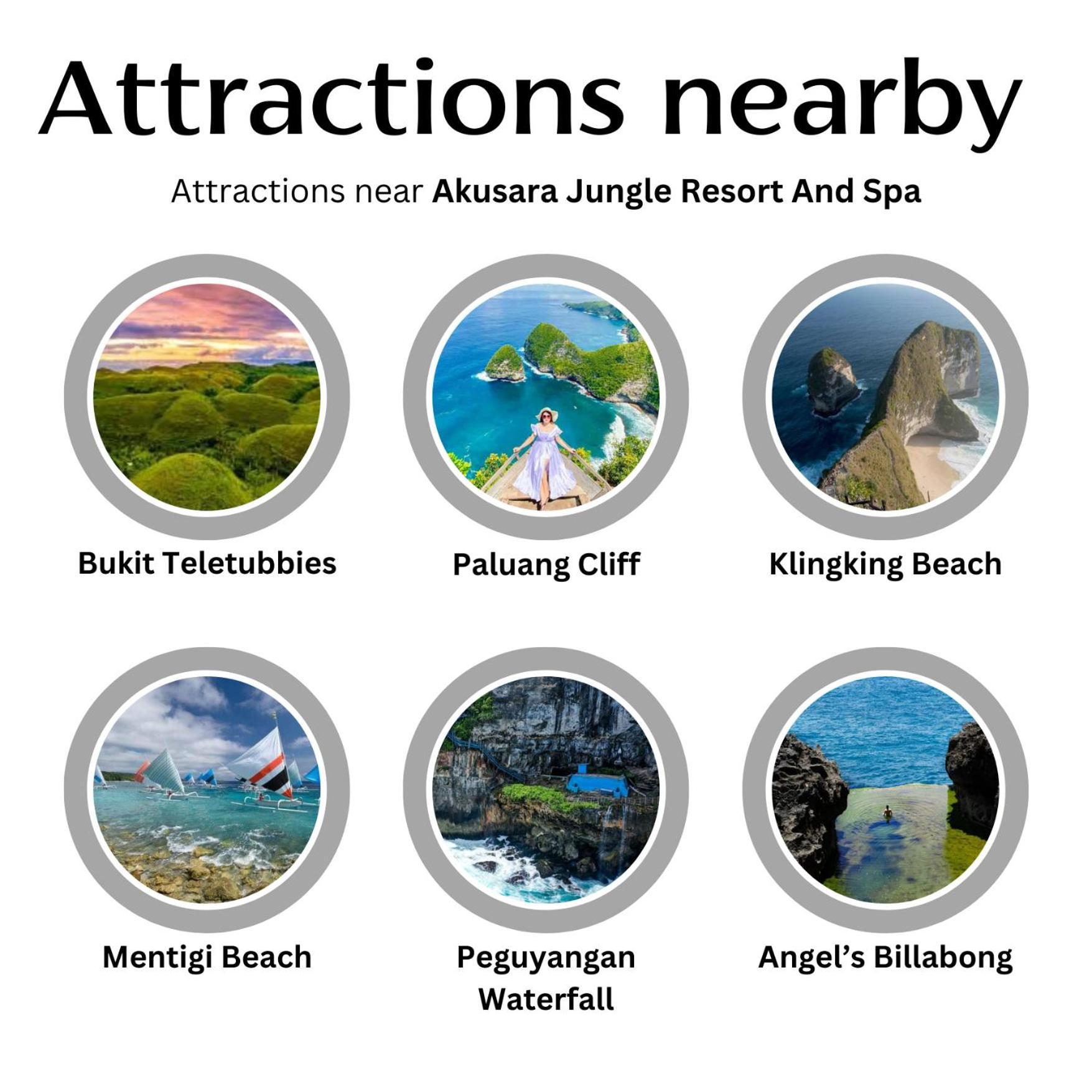 Akusara Jungle Resort And Spa Batununggul Esterno foto